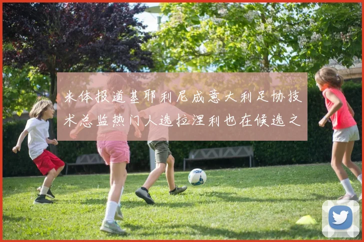 米体报道基耶利尼成意大利足协技术总监热门人选拉涅利也在候选之中